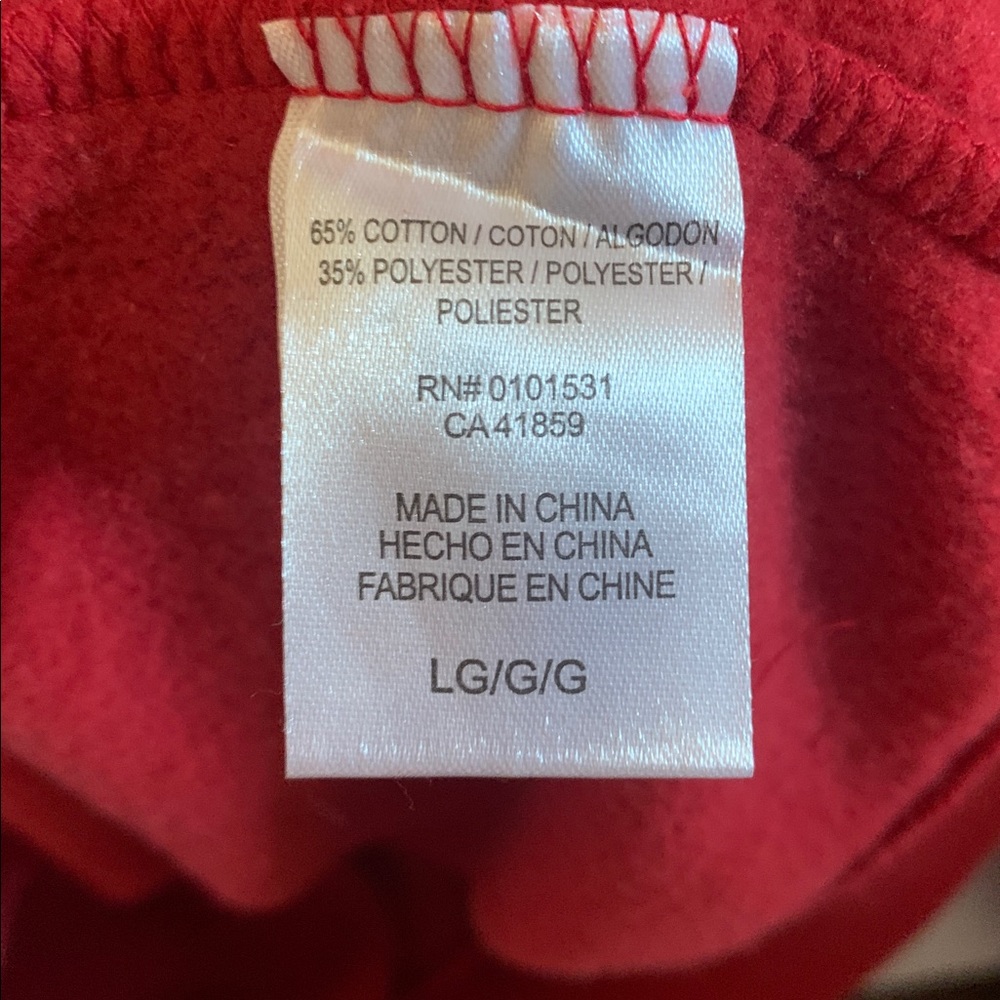 Disney Women’s Red Crewneck Mickey Mouse Sweatshirt - Picture 5 of 5
